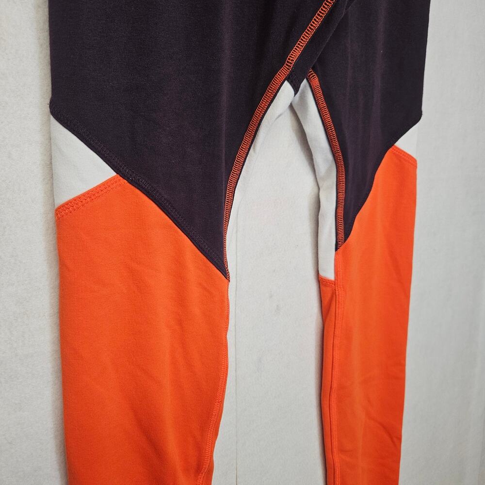 Nike Women's Activewear Leggings Small S Purple Orange White Workout Yoga - Picture 3 of 8